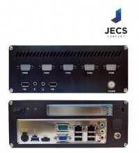 산업용PC JECS-J1900X8, Intel J1900 CPU 4G/128G PCI 지원