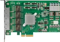 4 Port Intel® I350-AM4 802.3at PoE+ LAN Card, PCIex4  옵션 장착