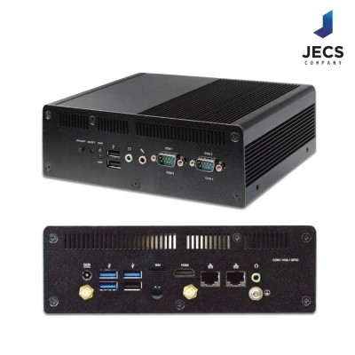 실외용 산업용PC JECS-3940B-WT 4G/128G DC 9~36V -40~70도 튼튼PC