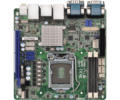 IPCPart-전문가 추천 산업용PC 산업용메인보드 IMB-171-L Intel Q77 인텔 3세대 Mini-ITX 신품