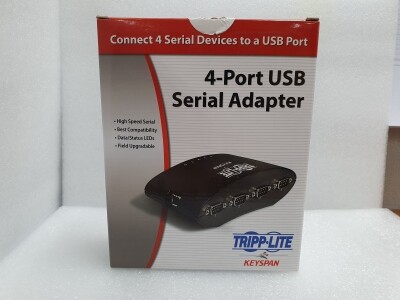 Tripp Lite 4-port USB serial adapter, USA-49WG