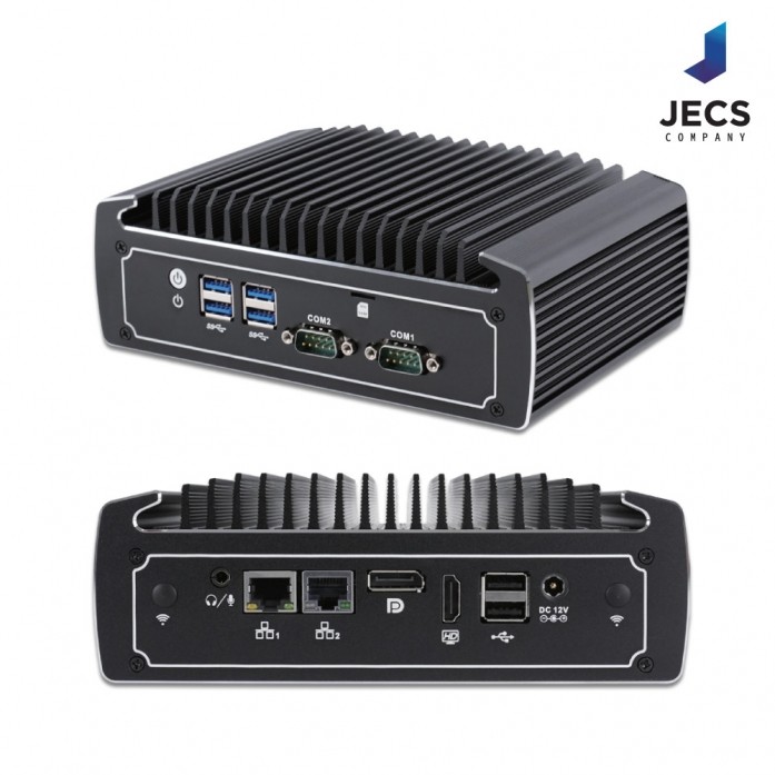 산업용 미니 PC JECS-8250B-i7 인텔 i7-8550U CPU 8G/256G NVME SSD