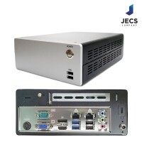 산업용PC JECS-H110STM213 인텔 i3-7100 CPU 8G/128G 윈7/10 지원 DC 12~24V