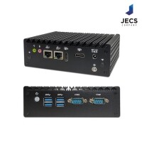 팬리스 산업용PC JECS-5095B 8G/128G NVMe 2xHDMI 2xRS232